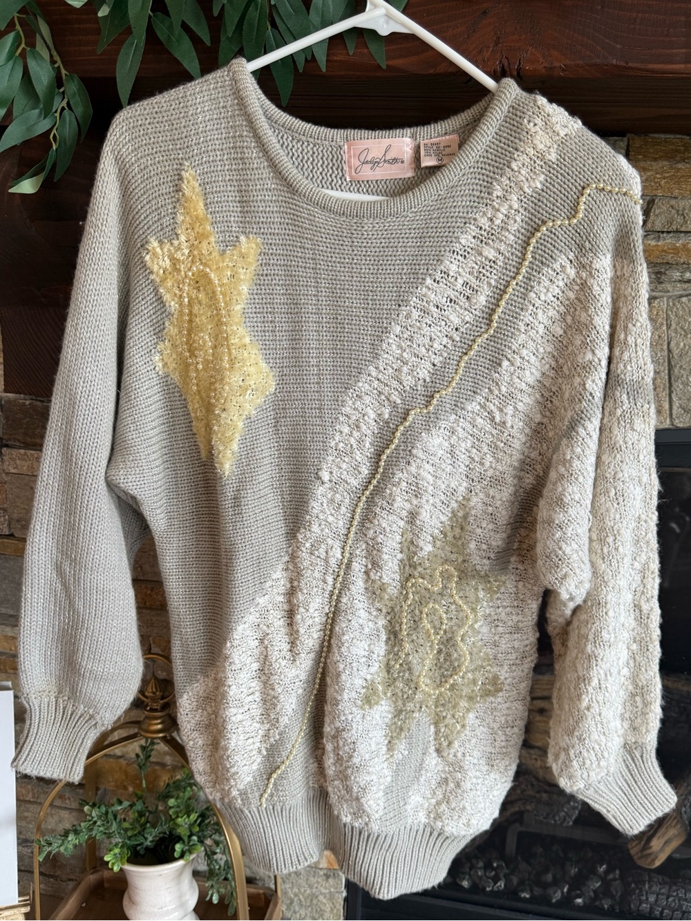 Vintage Jaclyn Smith Beaded Sweater